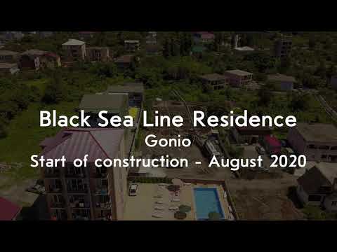 Black Sea Line Residence 08'2020 - Start of construction / Начало строительства / მშენებლობა დაწყო